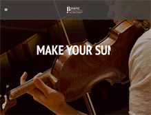 Tablet Screenshot of beneficmusic.com